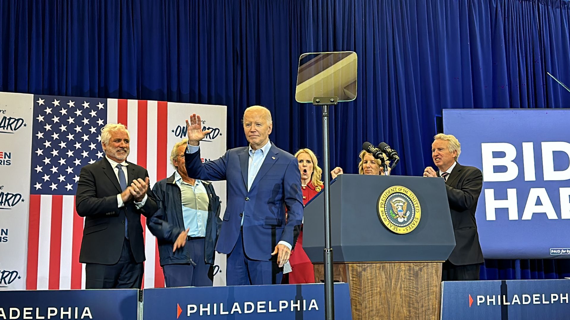 President Biden Secures Endorsements from Kennedy Family in Philadelphia Stop