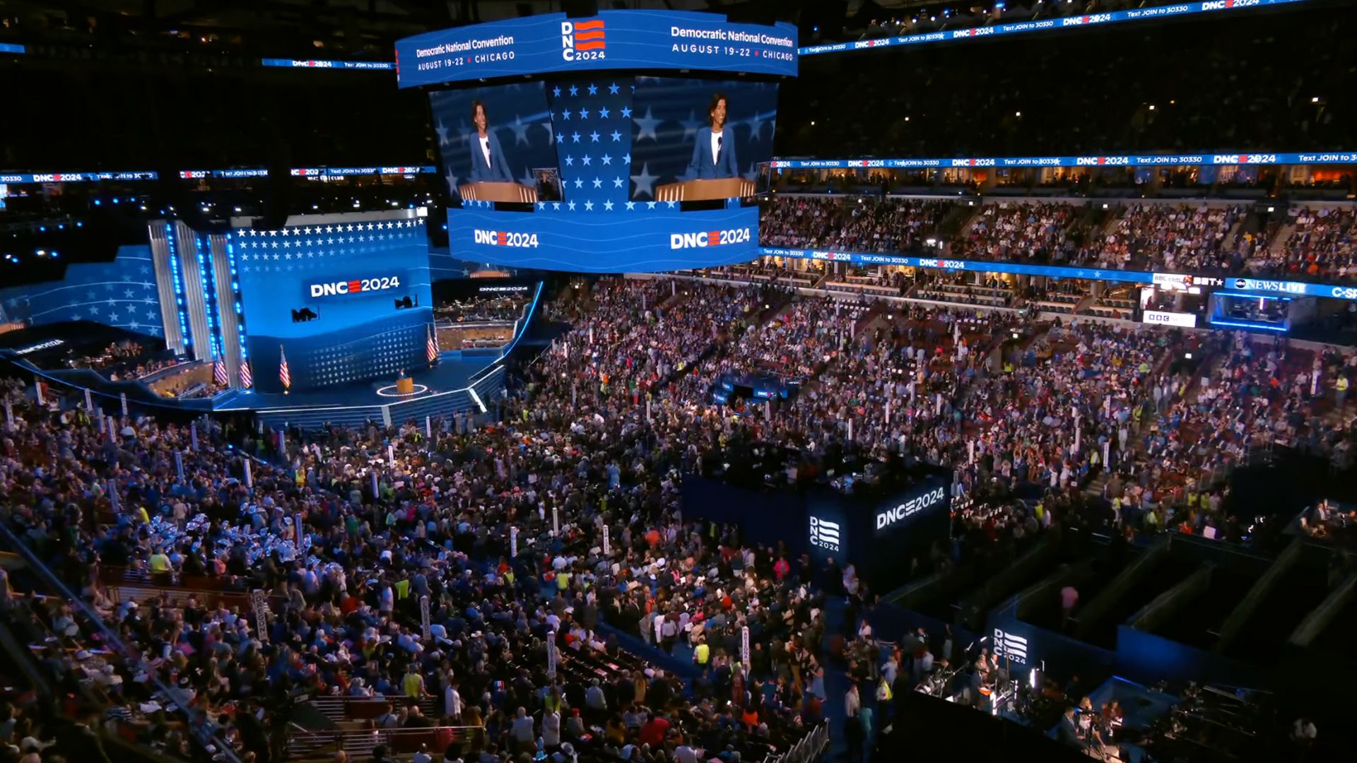 2024 DNC Night One Raimondo Highlights Economic Policy Differences