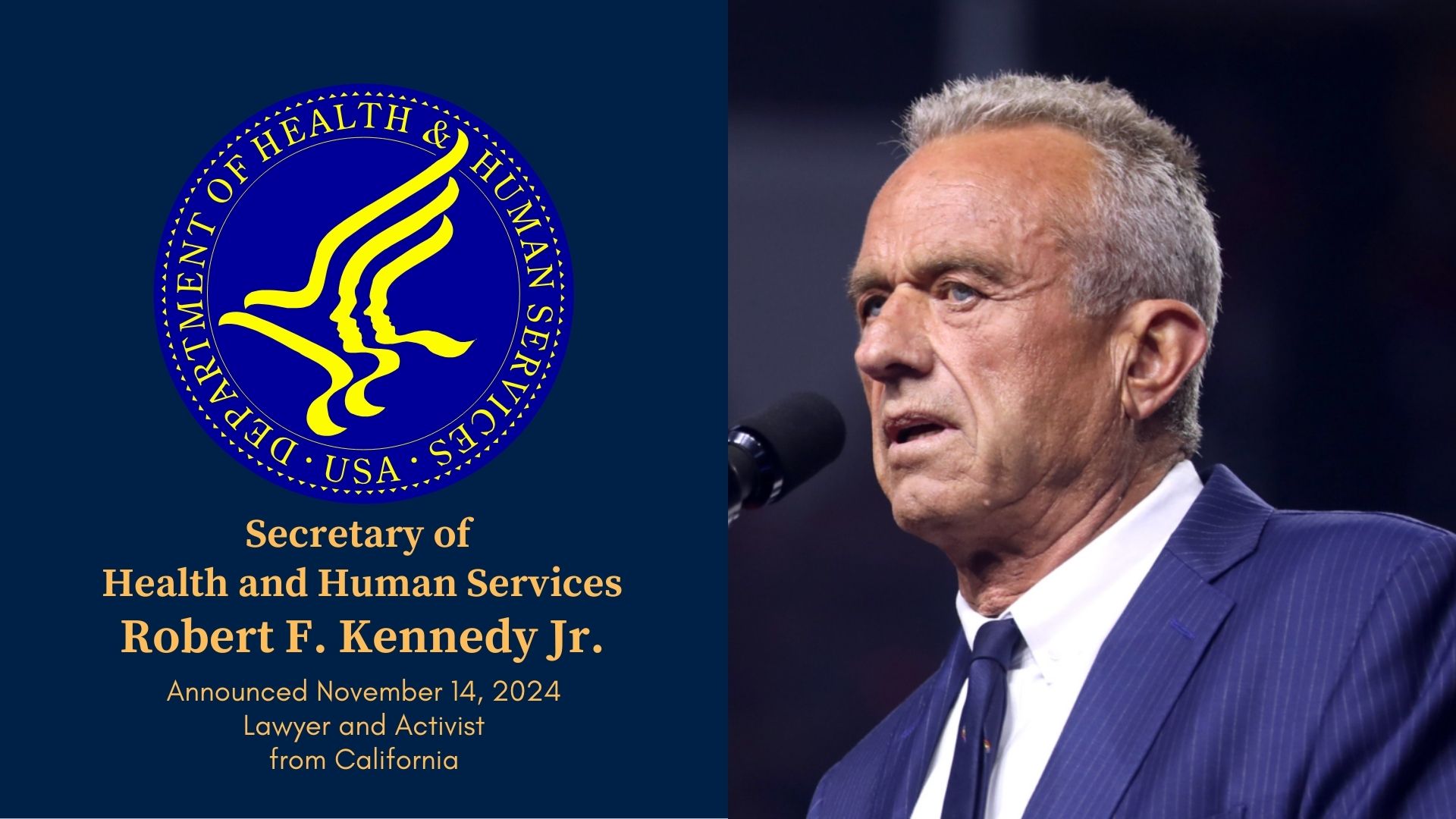 President-Elect Donald Trump Nominates Robert F. Kennedy Jr. as U.S. Secretary of Health and Human Services