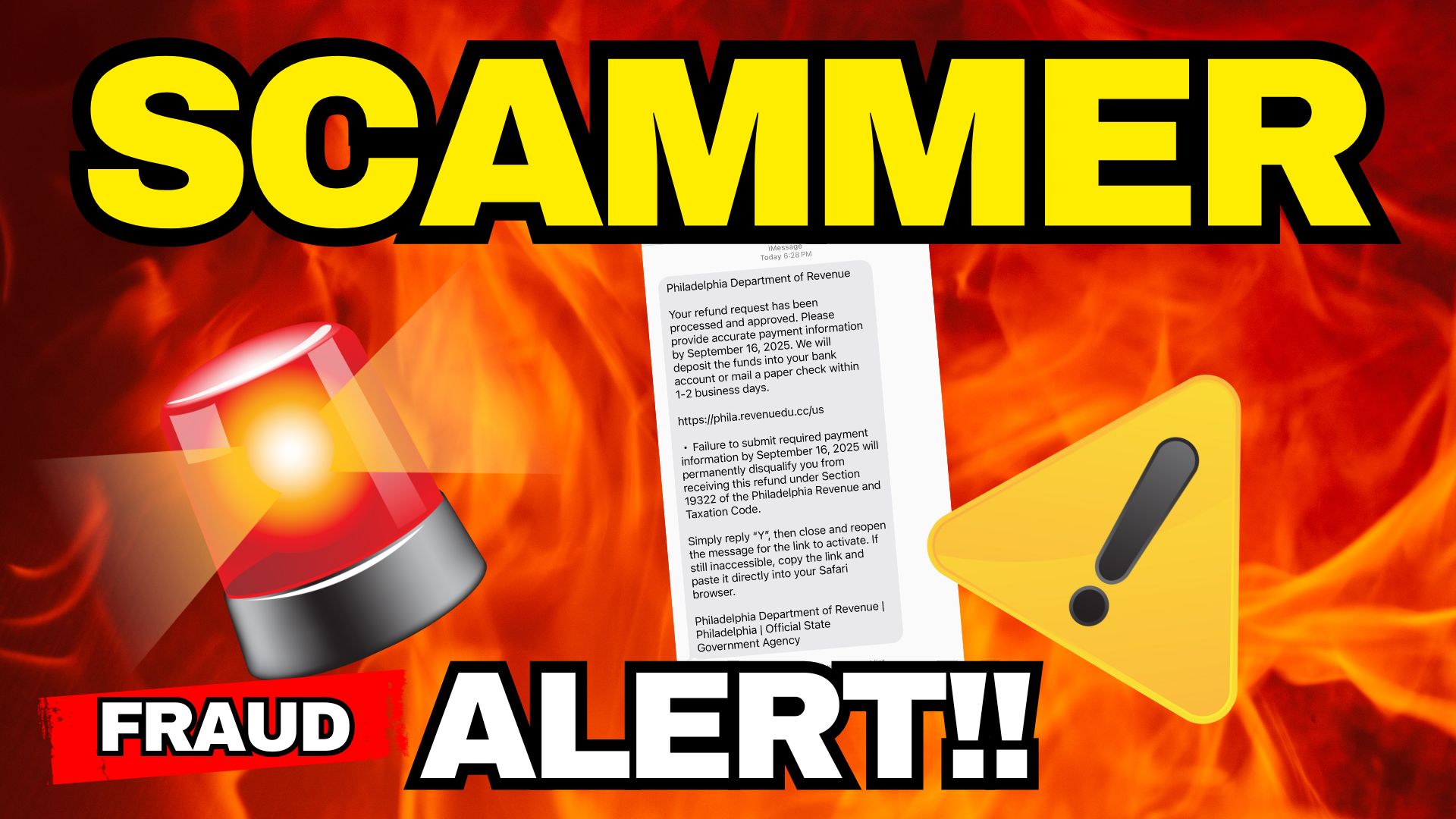 Philadelphia Revenue Department Warns Residents of SMS Scams; Will Never Request Bank Information