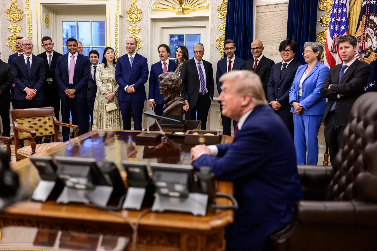 President Trump Hosts Tech Leaders to Advance American AI Dominance