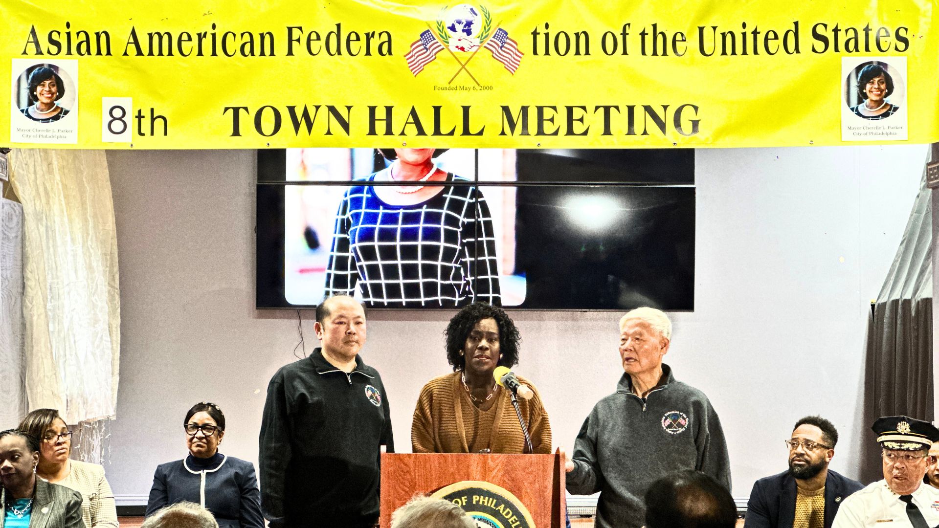 Philadelphia Mayor Cherelle L. Parker Hosts Town Hall with Asian American Community